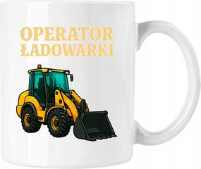 Bögre Akkumulátortöltő Építő Fehér 330ml