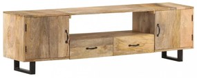 tömör mangófa TV-szekrény 160 x 30 x 45 cm