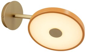 Narancssárga LED dimmelhető fali lámpa ø 15 cm Asteria Wall Short – UMAGE