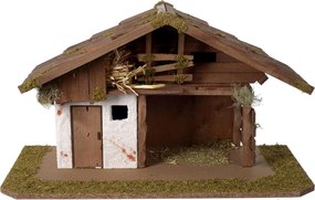 Karácsonyi Betlehem *állvány* 55x29x31cm- 11-12cm magas figurákhoz