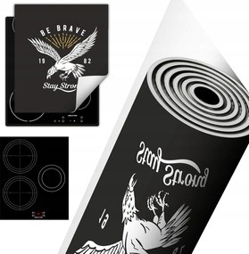 Tűzhelyvédő Szőnyeg Asztali Dekoráció 45x52 sötét madár