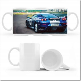 Ferrari fényképes bögre Sportautó