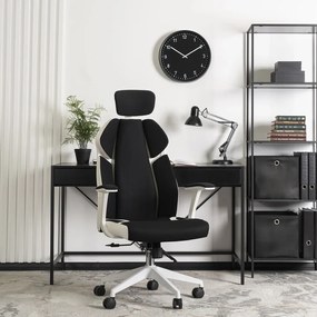 Irodai Forgószék Fekete/Fehér Színben. DUNCAN