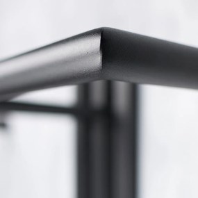 Fekete fém fali fogas 65 cm Senza – Spinder Design