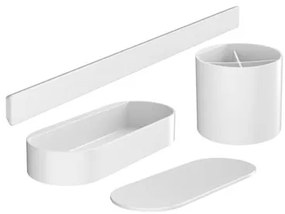 Hansgrohe WallStoris tartozékkészlet matt fehér 27968700