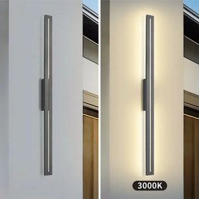 Brilagi - LED kültéri fali lámpa LINEO LED/24W/230V 3000K IP65 antracit