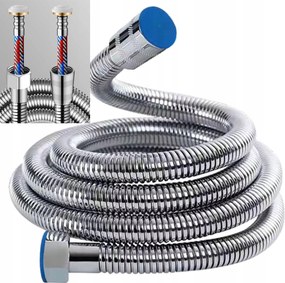 elpusztíthatatlan robusztus Zuhanytömlő nem csavarodik 150cm