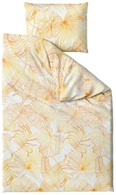 PALMERA krémszínű mikroszálas ágyneműhuzat Ágyneműhuzat mérete: 70 x 80 cm | 140 x 200 cm