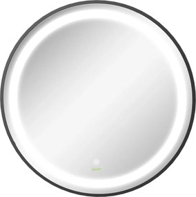 Fali tükör led világítással Homcom kör 60 x 60 mm