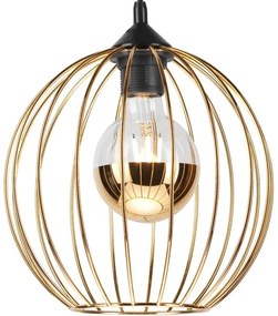 Csillár zsinóron ZOYA 1xE27/60W/230V arany