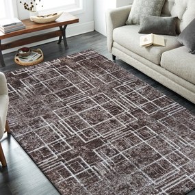 Stílusos puha szőnyeg mintával Szélesség: 120 cm | Hossz: 170 cm