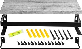 Fali polc STILISTA® Volato Duo 2 db 40 cm - fehér