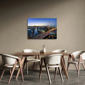 Kép Berlinről (üvegen) (70x50 cm)