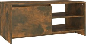 vidaXL füstös tölgy színű szerelt fa dohányzóasztal 102 x 50 x 45 cm