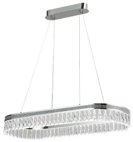 THALIA LED dimmelhető kristálycsillár kábellel LED/50W/230V 3000-6000K + távirányító