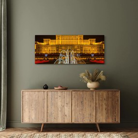 Kép - A Parlament palotája, Bukarest, Románia (120x50 cm)