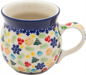 Cseh bögre Hordó 220 ml Kerámia Bolesławiec