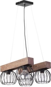 Sigma lighting loft függeszték milan barna fekete sig31576