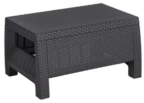 Műrattan kerti dohányzóasztal 57x77 cm Corfu – Keter