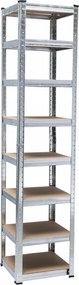 Tárolószekrény fém 8 polccal 720kg