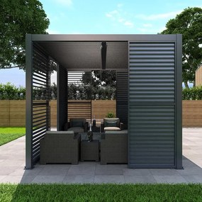 Mozgatható roló a 3M-es bioklimatikus pergolához