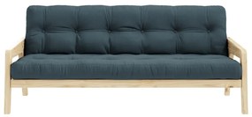 Grab kék kinyitható kanapé 204 cm - Karup Design