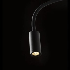 RENDL VALE nástěnná černá 230V LED 3W 30° 3000K