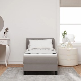 Boxspring Ágy Matrac 80x200 cm Taupe Szövet