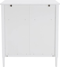 Komód, fehér, TEANA