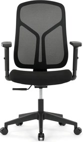 Irodai szék szinkronmechanikás fekete hálós KA-S2173 BK