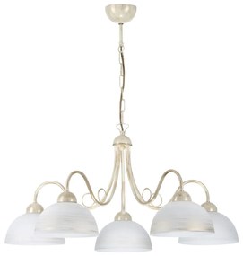 Jupiter 1487 - Csillár láncon SAGA 5xE27/60W/230V