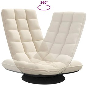 vászon szövet forgó padlószék 70x51x79 cm