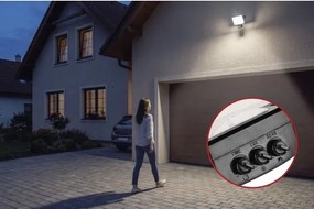 LED-reflektor mozgásérzékelővel TAMBO EVO LED/30W/230V 4000K IP44 fekete