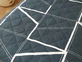 Nyári takaró GRIDON 140x200 cm, fekete