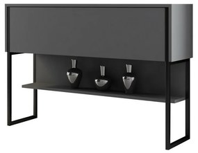 Luxe Anthracite and Black komód