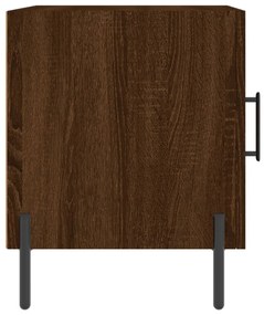 vidaXL barna tölgyszínű szerelt fa éjjeliszekrény 40 x 40 x 50 cm