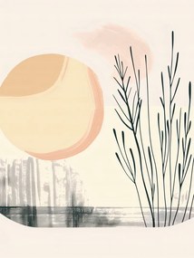 Poszter 60x80cm Pasztell Kelet