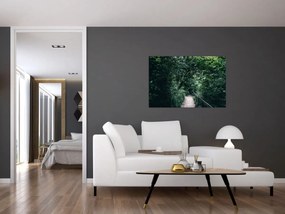 Kép - Az erdőn át vezető út (90x60 cm)