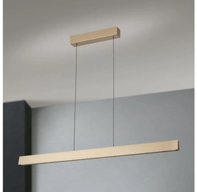 Orion HL 6-1716/120 - TARA LED/44W/230V állítható fényű arany függeszték