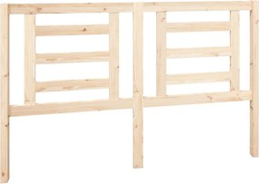 vidaXL tömör fenyőfa ágyfejtámla 156 x 4 x 100 cm