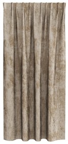 Plüss Függönyök 2 db Szemekkel Bézs 175x140 cm
