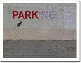 Poszterek keretben 40x30 Banksy Parking