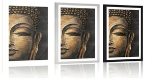 Poszter paszportuval Buddha arc