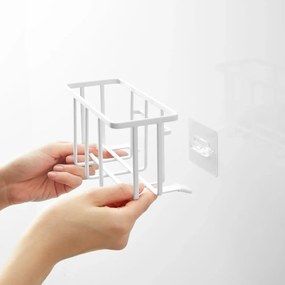 Fehér öntapadós fém mosogatóeszköz tartó Film Hook – YAMAZAKI