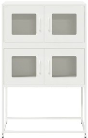 Magastábla Fehér 68x39x107 cm Acél