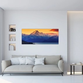 Kép - Pukaki-tó (120x50 cm)