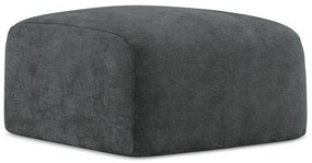 Sötétszürke zsenília lábtartó Leila – Makamii