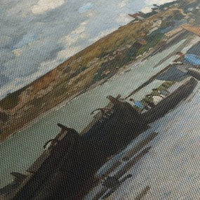 Kép - Claude Monet, Sainte Adresse, reprodukciók (120x50 cm)