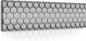 Vászonkép 145x45 Absztrakt geometria szürke minimalizmus textúra modern