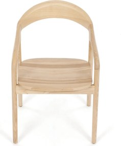 Jídelní židle, přírodní, dřevo, DCH-V3202 NAT